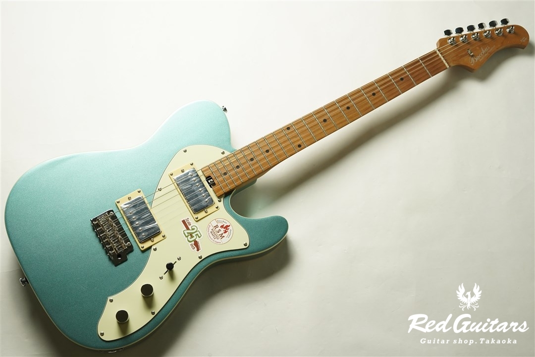 Bacchus TACTICS-CTM25 RSM/M - Aged Ice Blue | Red Guitars Online Store